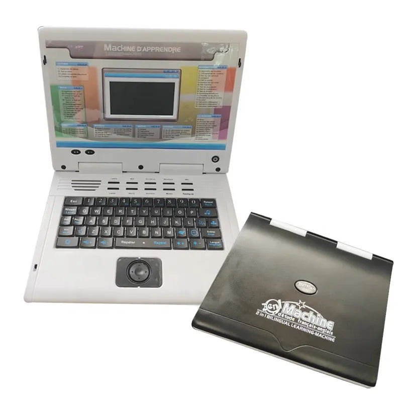 English and French language laptop Children's Learning Machine