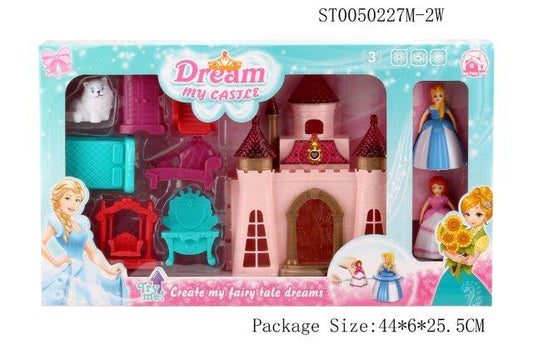 beauty girl doll and skiing kit