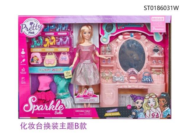 Sparkle Bella Dressing Table – Fashion Doll Playset