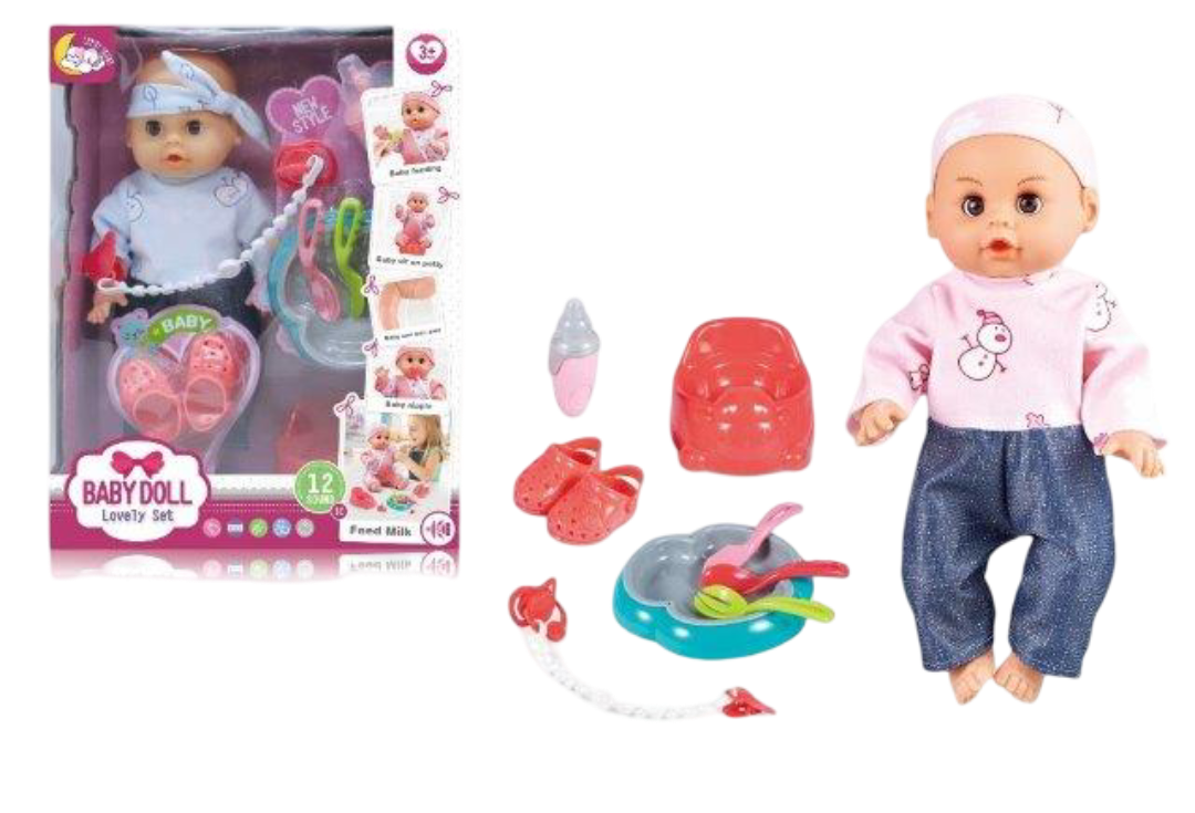 Baby Doll Lovely Set – Blue Outfit