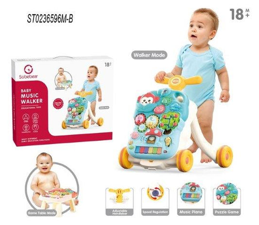 Baby Music Walker – 2-in-1 Educational & Musical