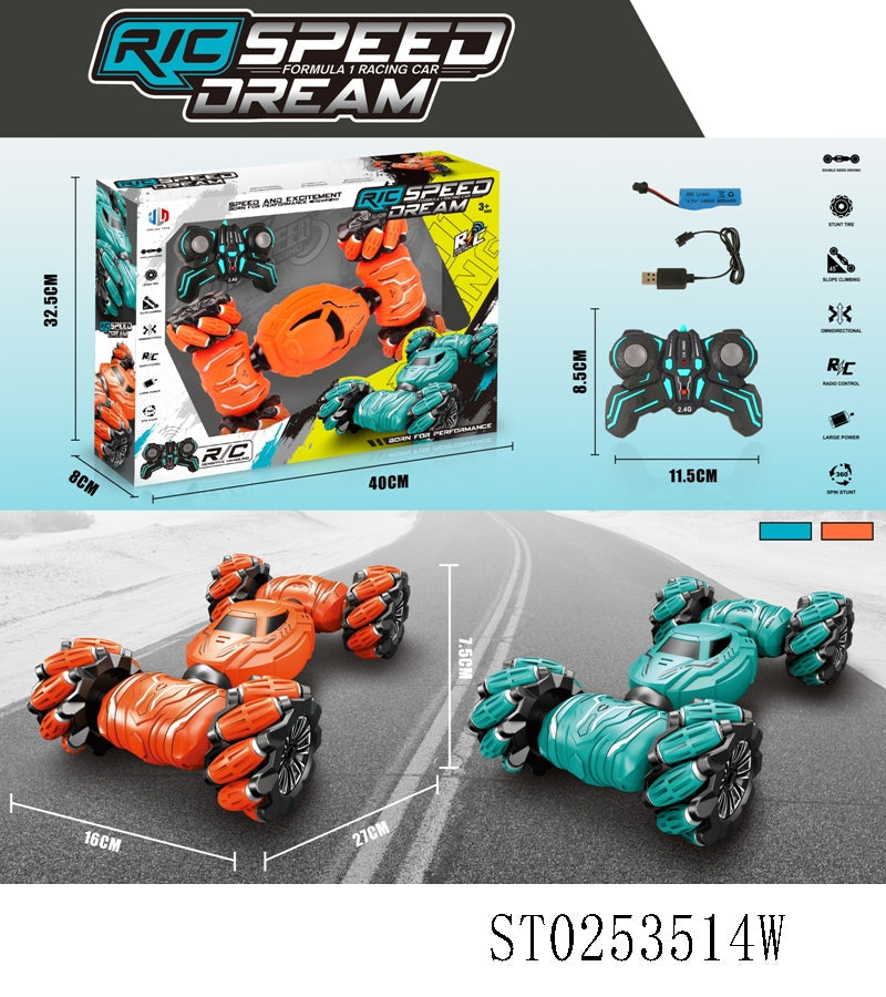 RC Double-Side Drift Stunt Crawler