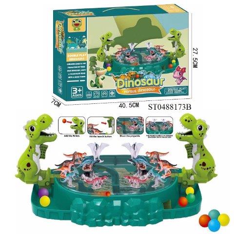 Double Play Dinosaur Game collecting Balls