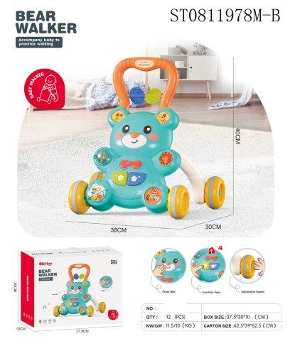 Bear Walker Baby Activity Push Toy