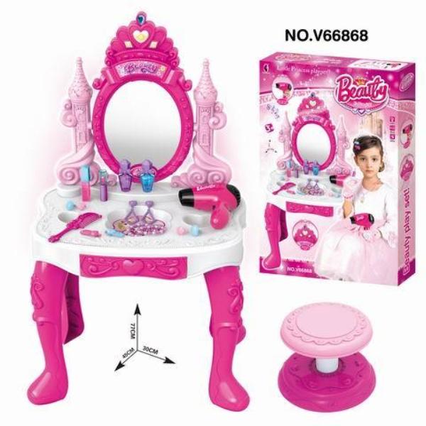 Beauty Princess Table with Stool