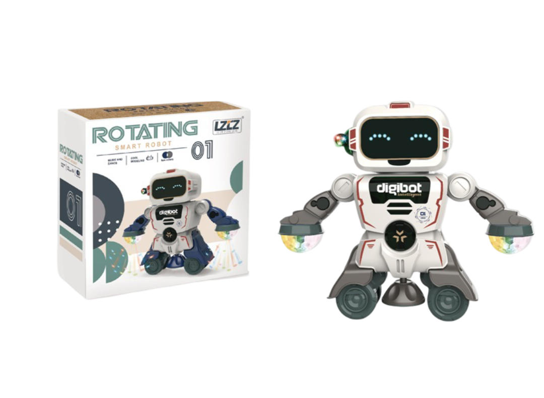 Spinning Mini Music Robot