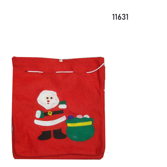Santa Gift Bag with Drawstring