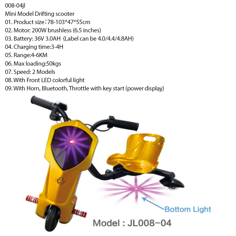 V Model Drifting Scooter – 250W 36V