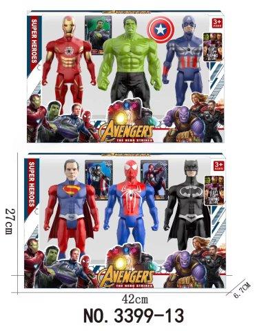 Super Heroes Action Figure Pack – 5-Piece Sets