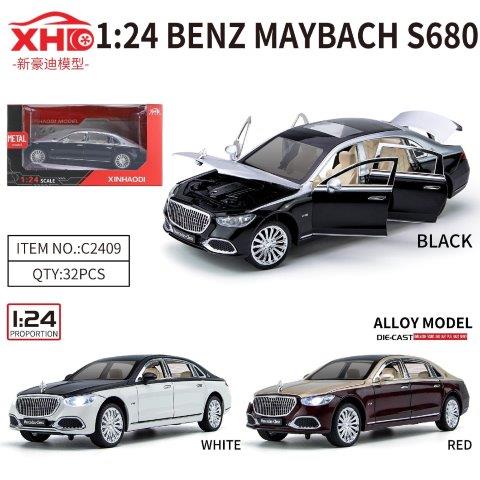 Mercedes Maybach S680 1:24 Model