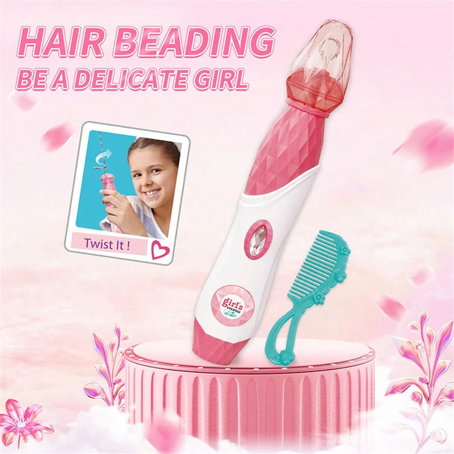 hair accessories with beads