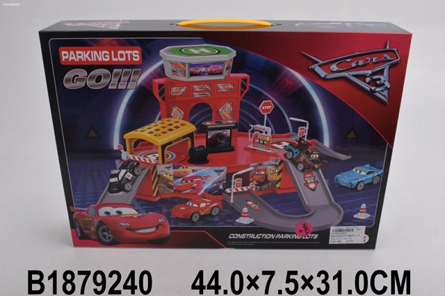 Cars Parking Lot Playset
