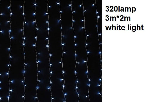 320 Lamp Curtain Light – White 3m x 2m