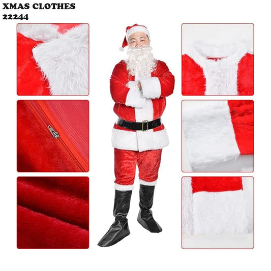 Santa Claus Costume Set (Full Outfit)