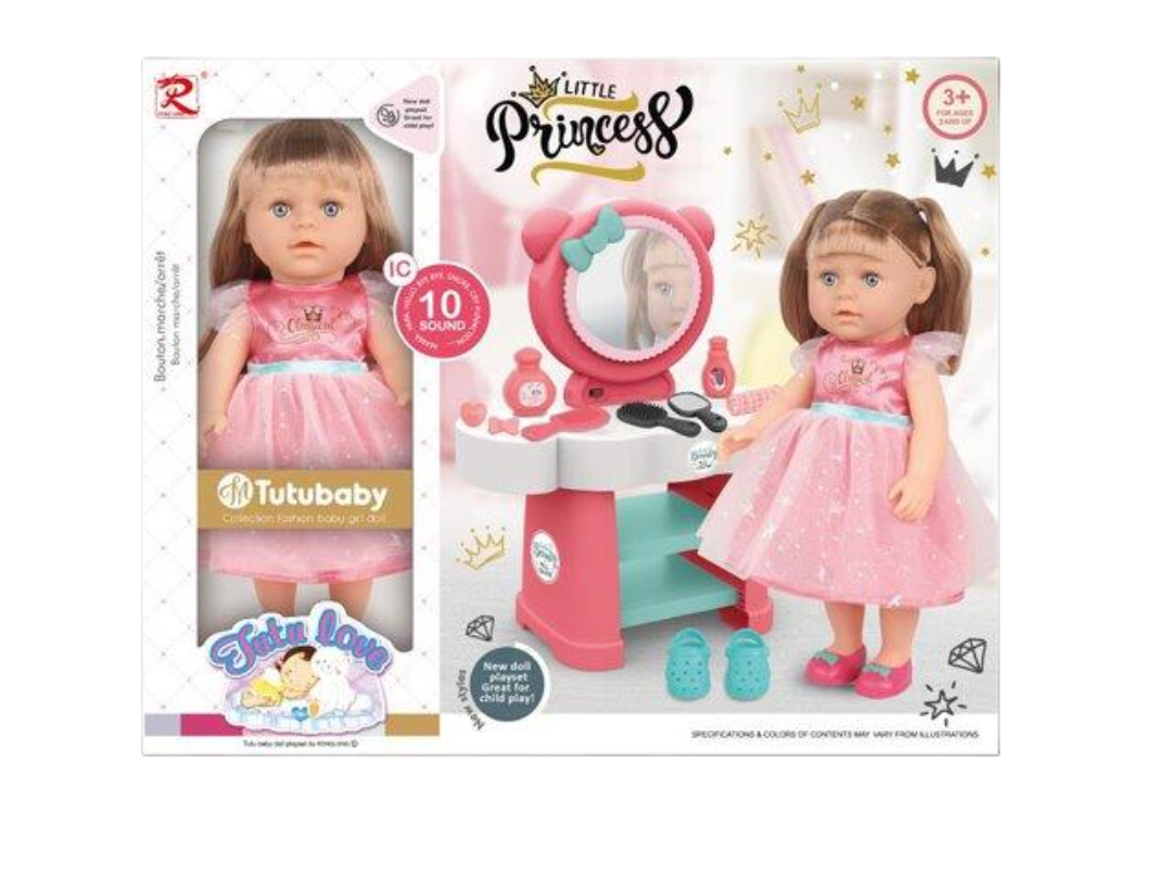 Little Princess Doll Vanity Playset