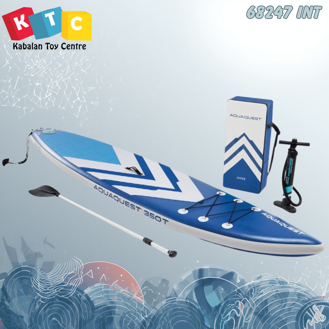 Intex AquaQuest 350T Inflatable Touring Stand Up Paddle Board