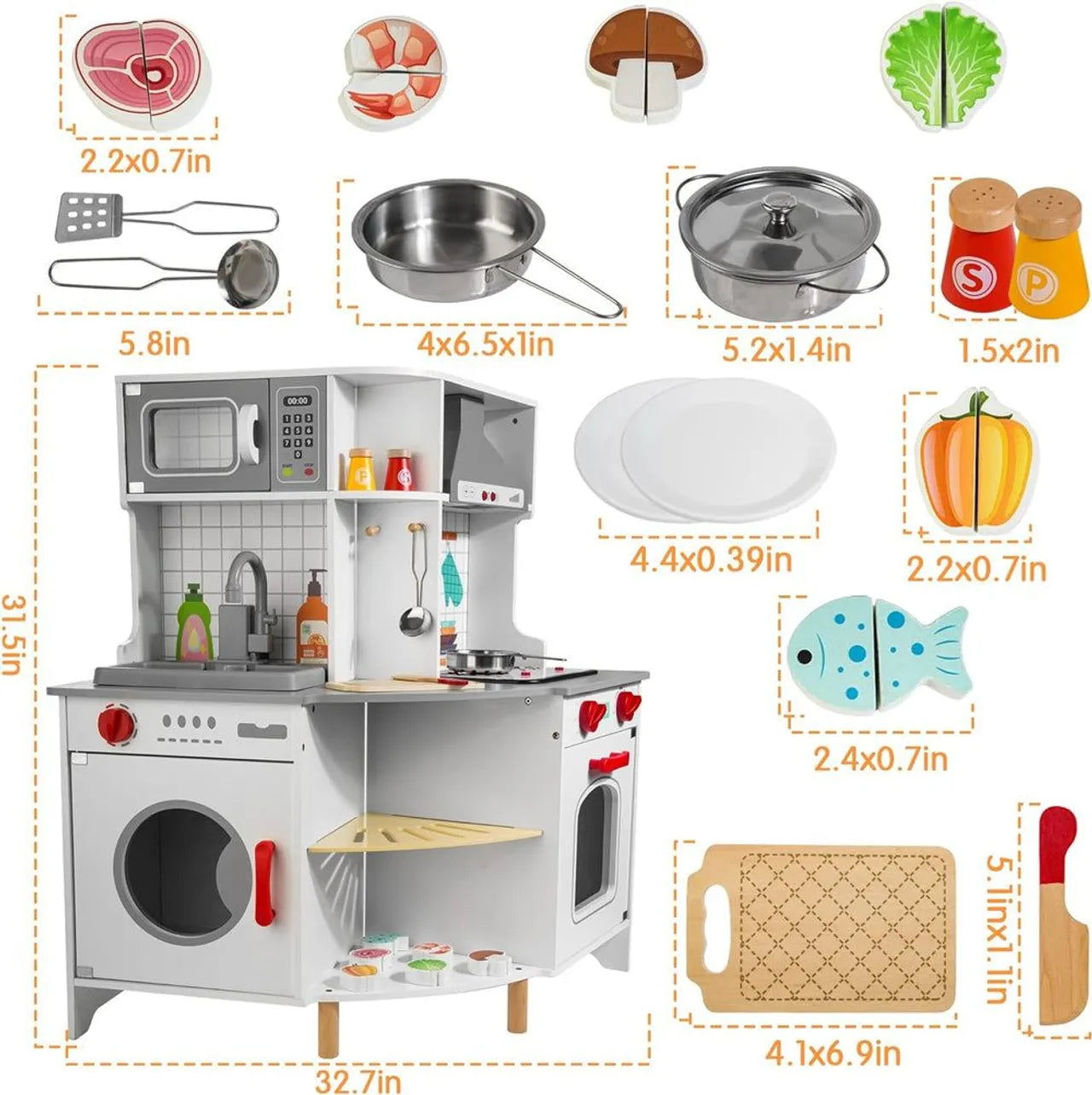 Little Angel Kitchen Play Set
