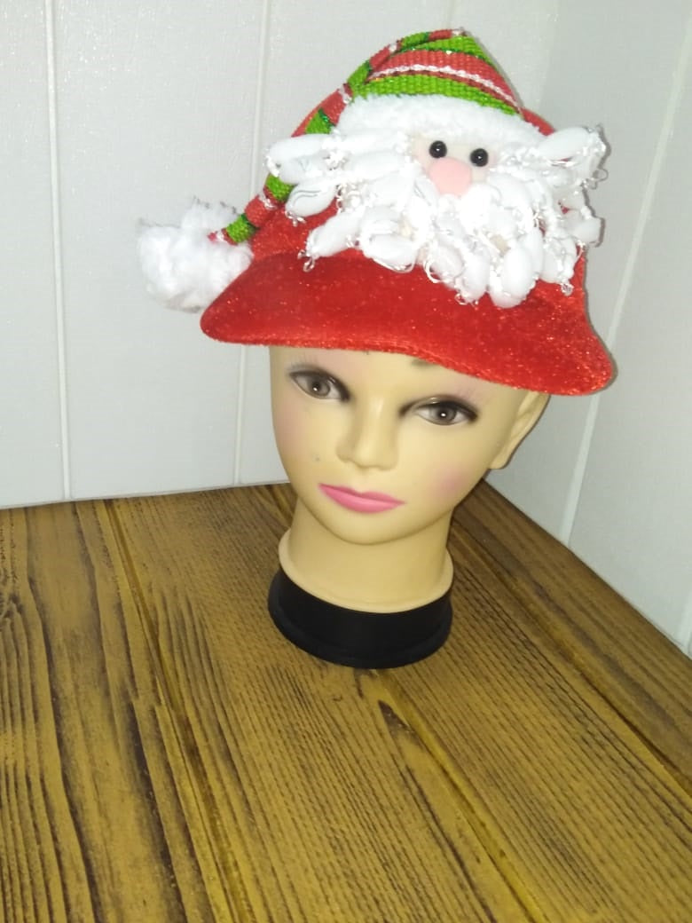 Santa Face Christmas Cap