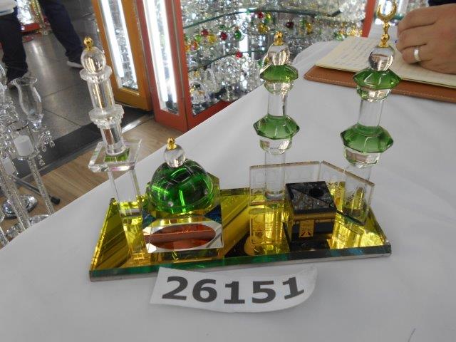 Luxury Islamic Glass Decor Set