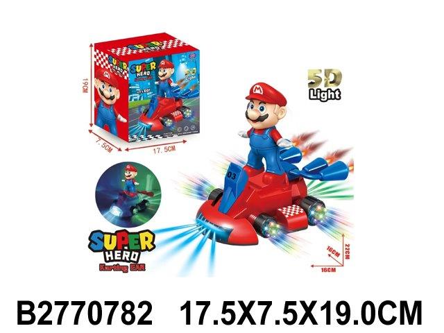 Mario Battery operated car with light and music