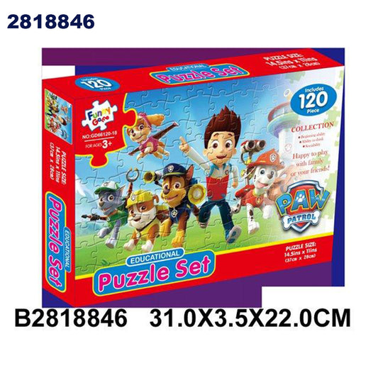 paw patrol puzzle 120pcs
