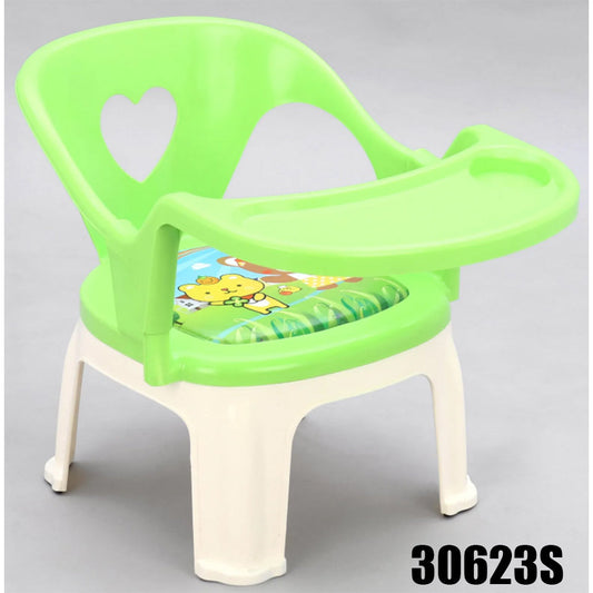 Baby Feeding Chair with Tray – Green