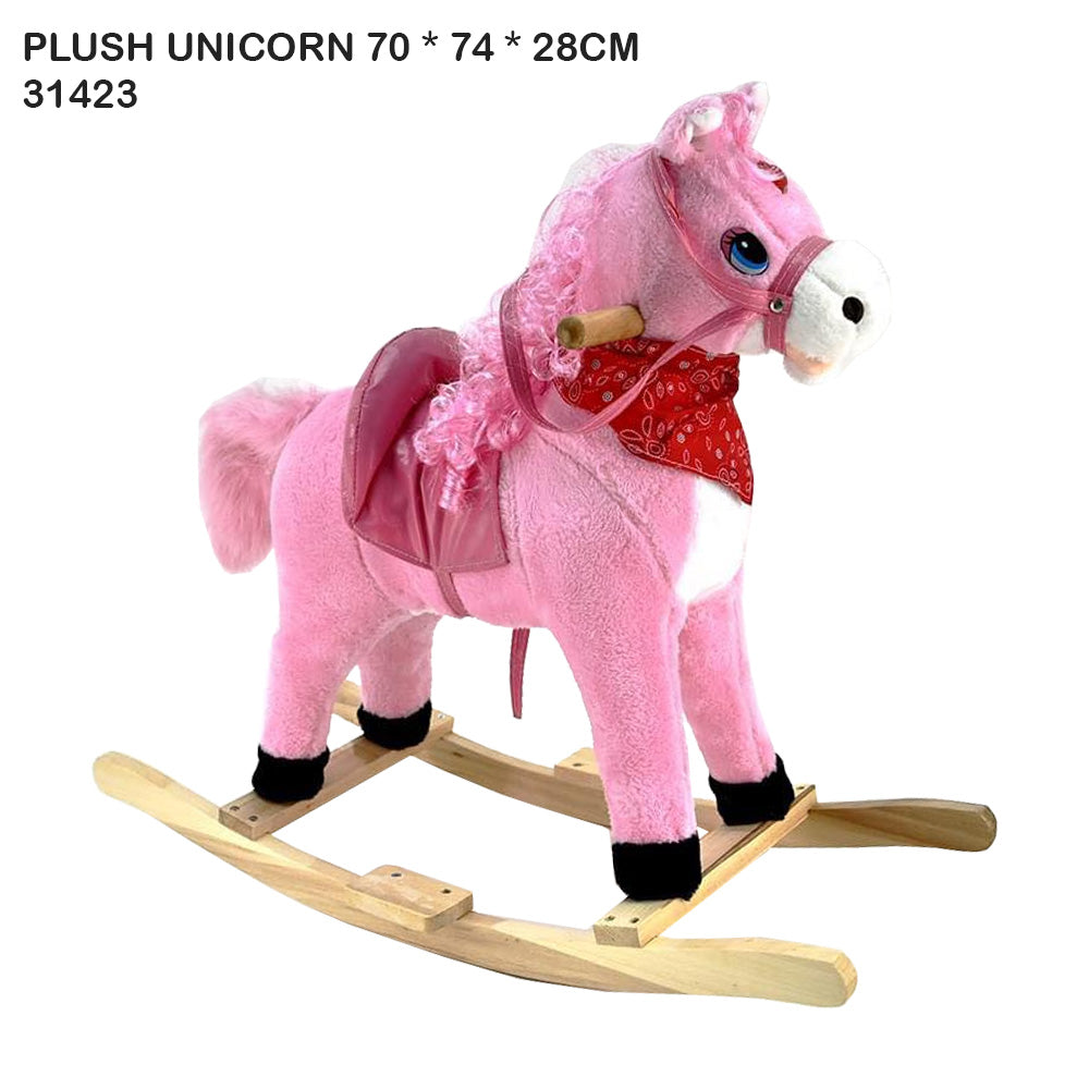 Plush Rocking Unicorn 70cm