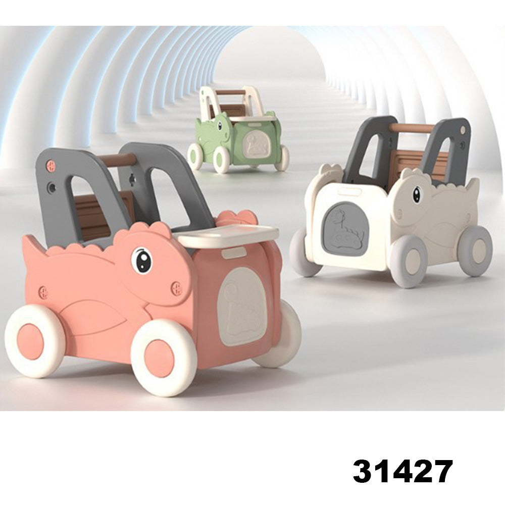 2 in 1 riding dinosaur car