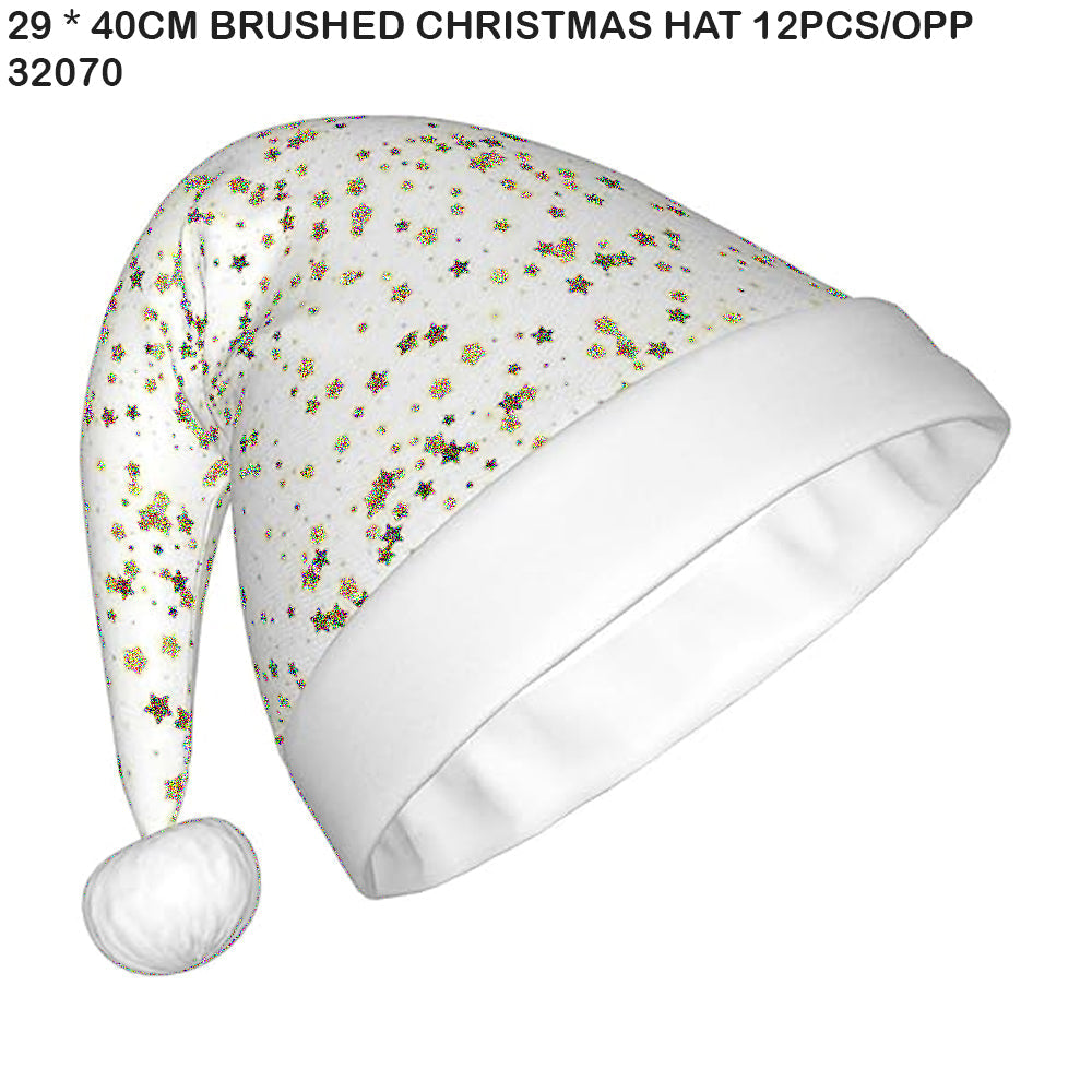29×40cm Brushed Christmas Hat