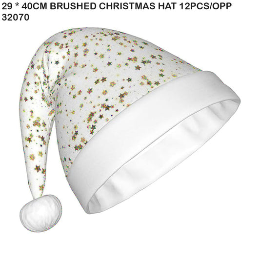 29×40cm Brushed Christmas Hat