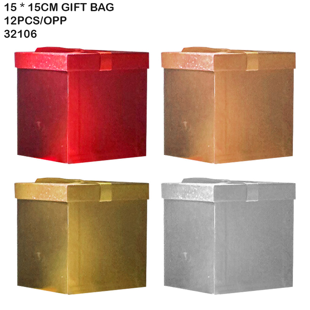 15×15cm Gift Bag (12pcs/OPP)