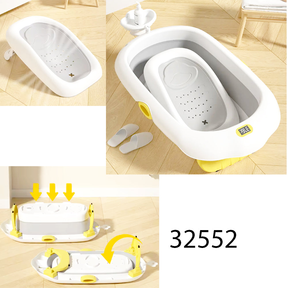 Baby Bath Tub with Thermometer