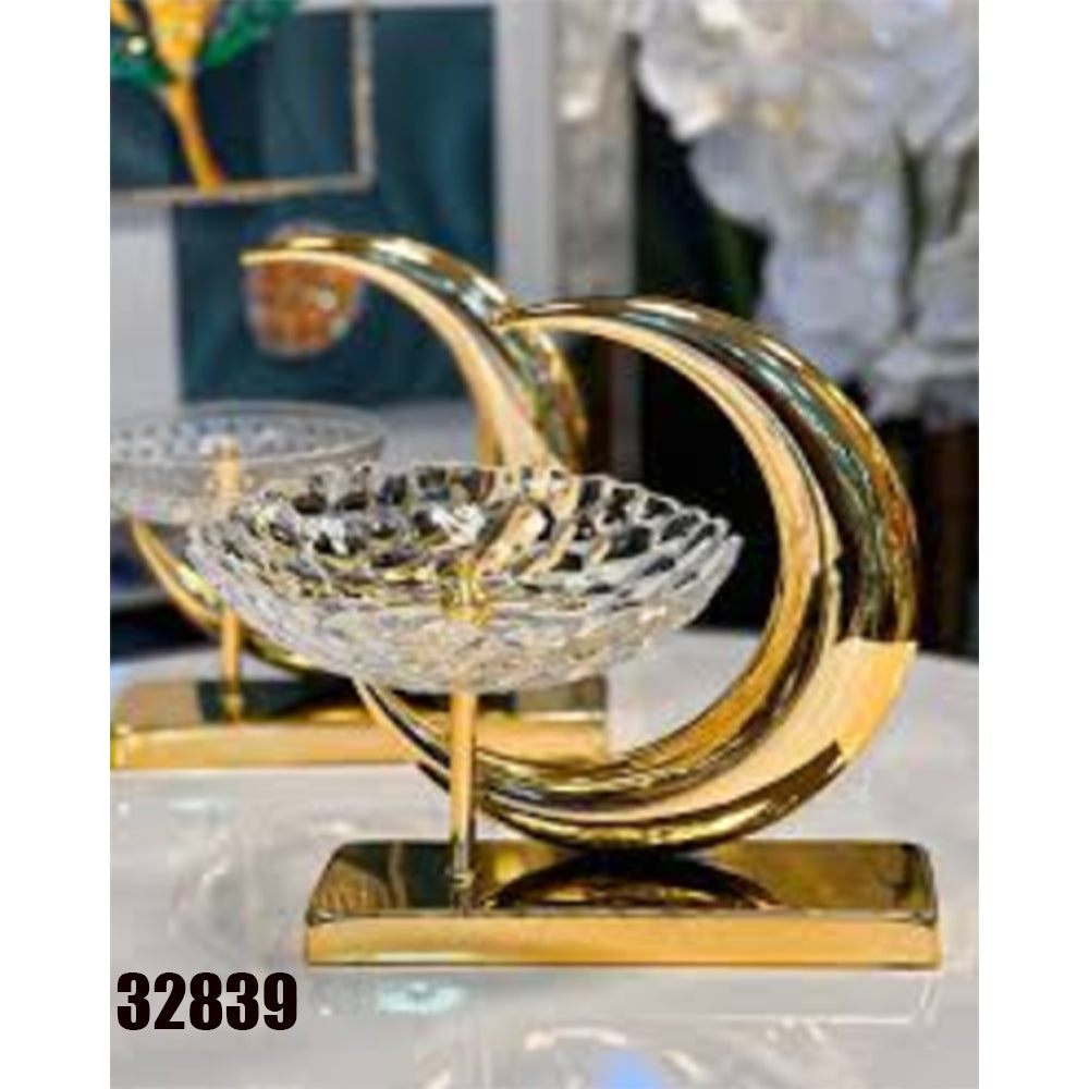 Ramadan Decorative Glass Bowl Stand