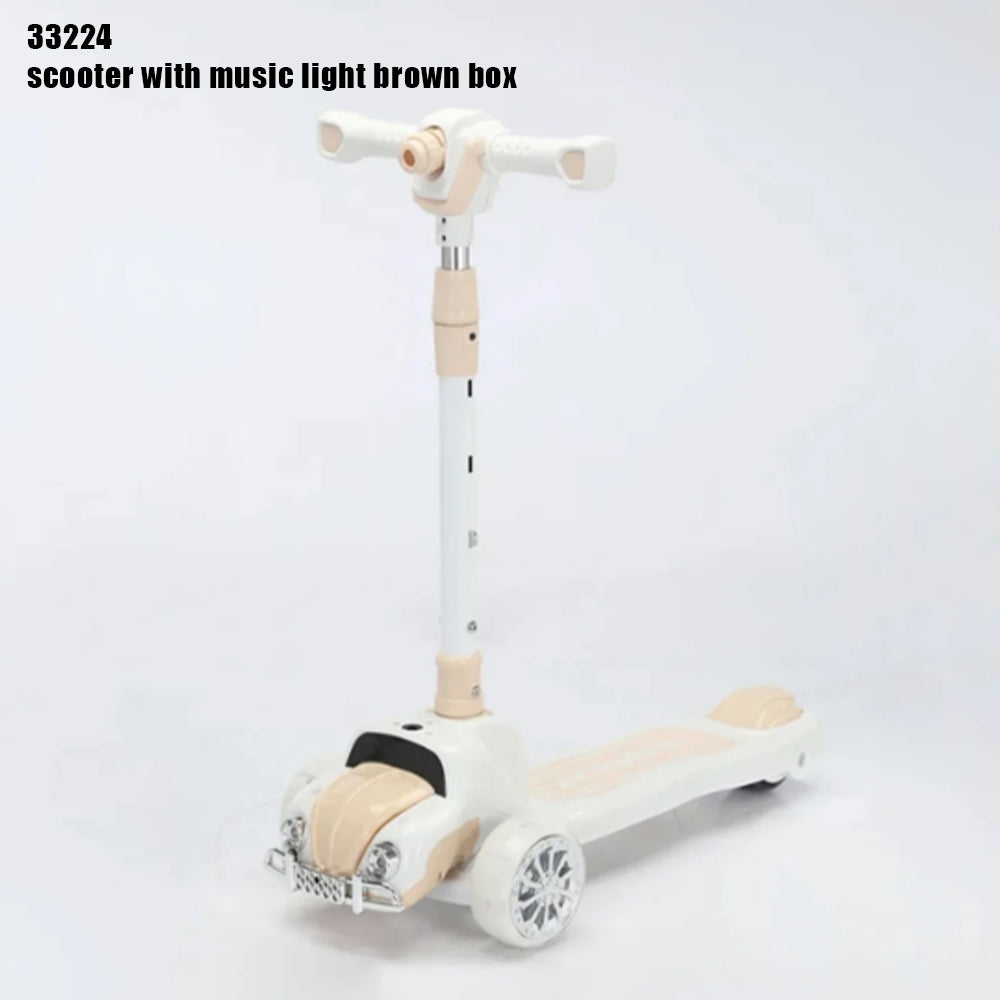 beetle with bubbles scooter with lights and music