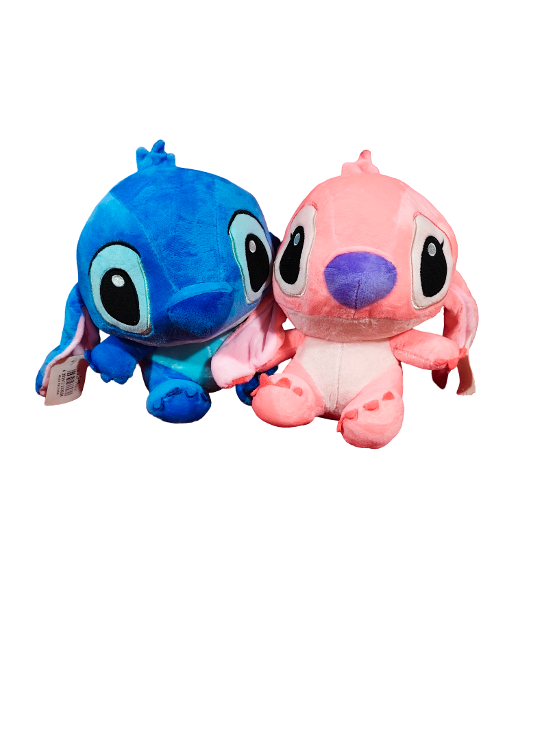 Stitch & Angel Plush Set