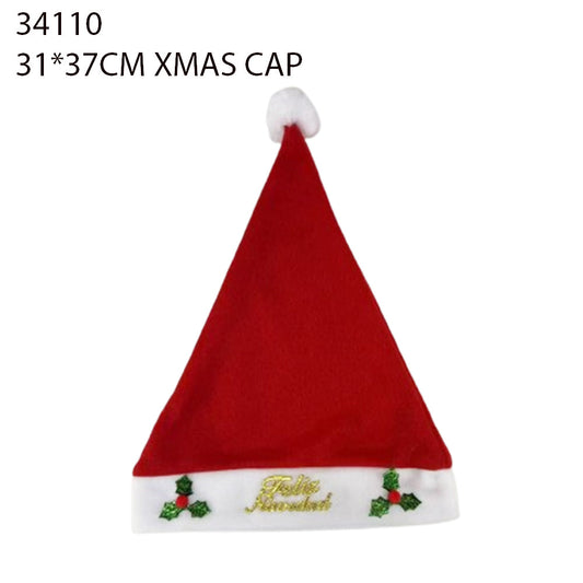 31×37cm Christmas Cap – Feliz Navidad