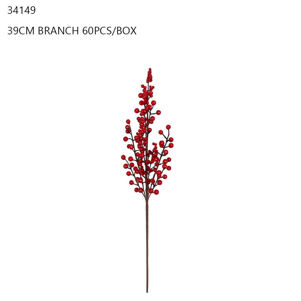 Red Berry Branch 39cm