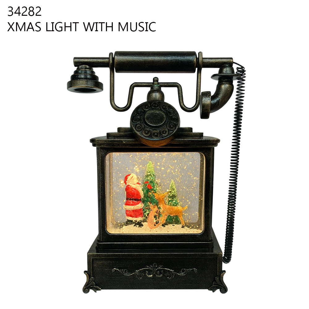 Xmas Light Telephone with Music