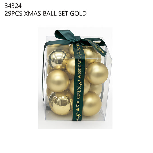 29PCS Christmas Ball Set – Gold