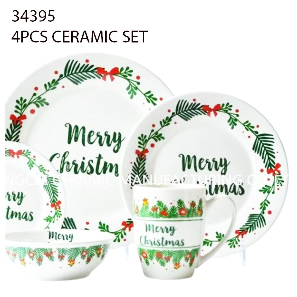 4PCS Ceramic Set