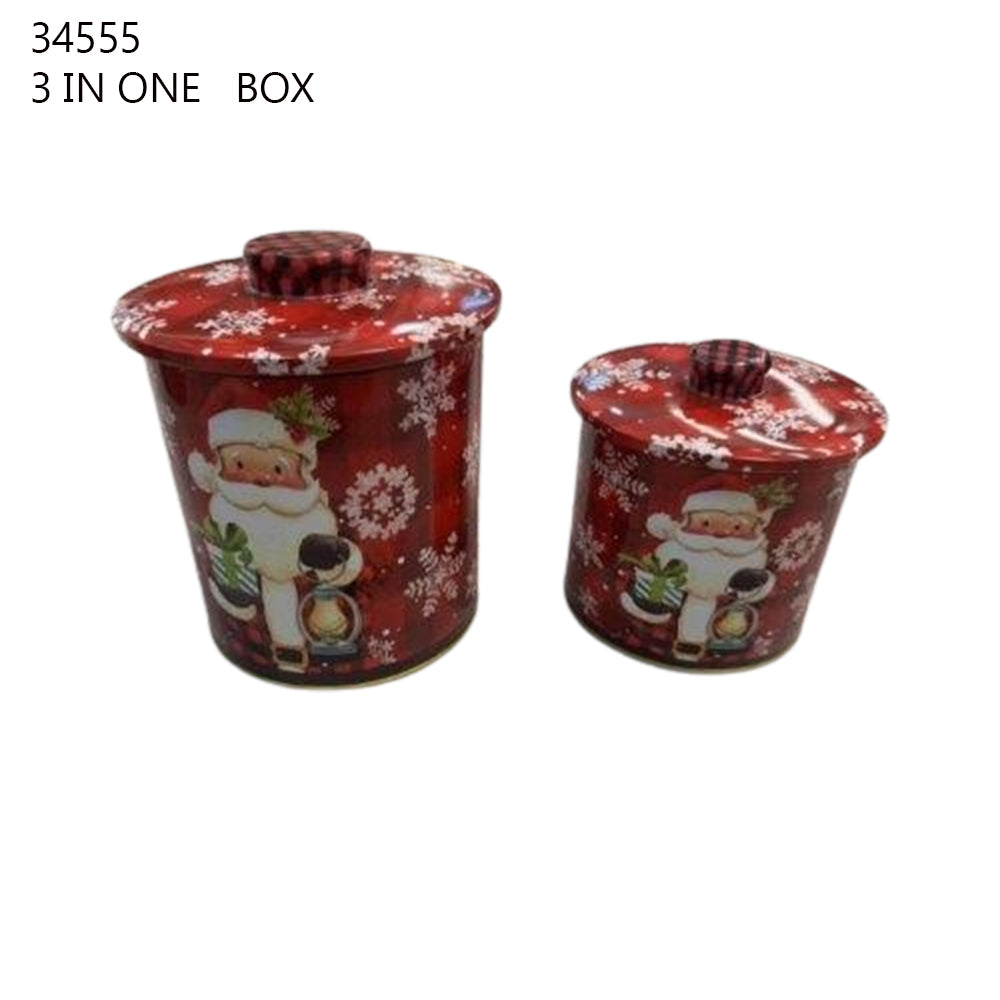 Santa 3-in-1 Storage Box