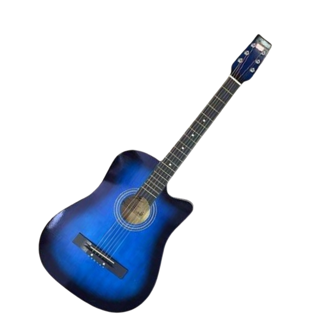 Acoustic Guitar – Blue Finish