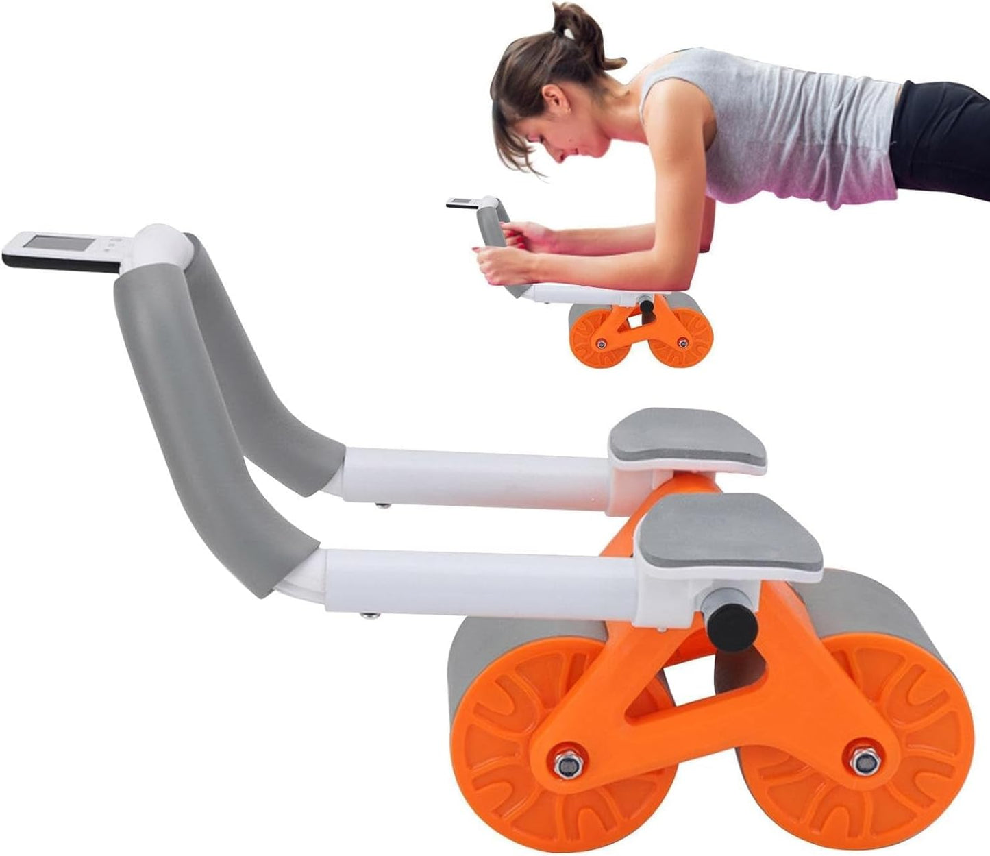 Abs Roller Wheel Exercise with Elbow Support