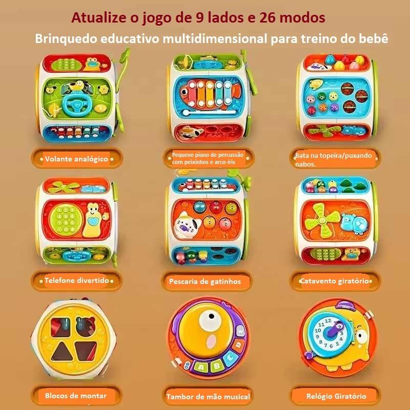 9 in 1 Cube baby toys