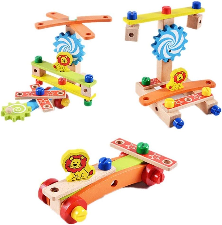 Wooden Construction Workbench Toy