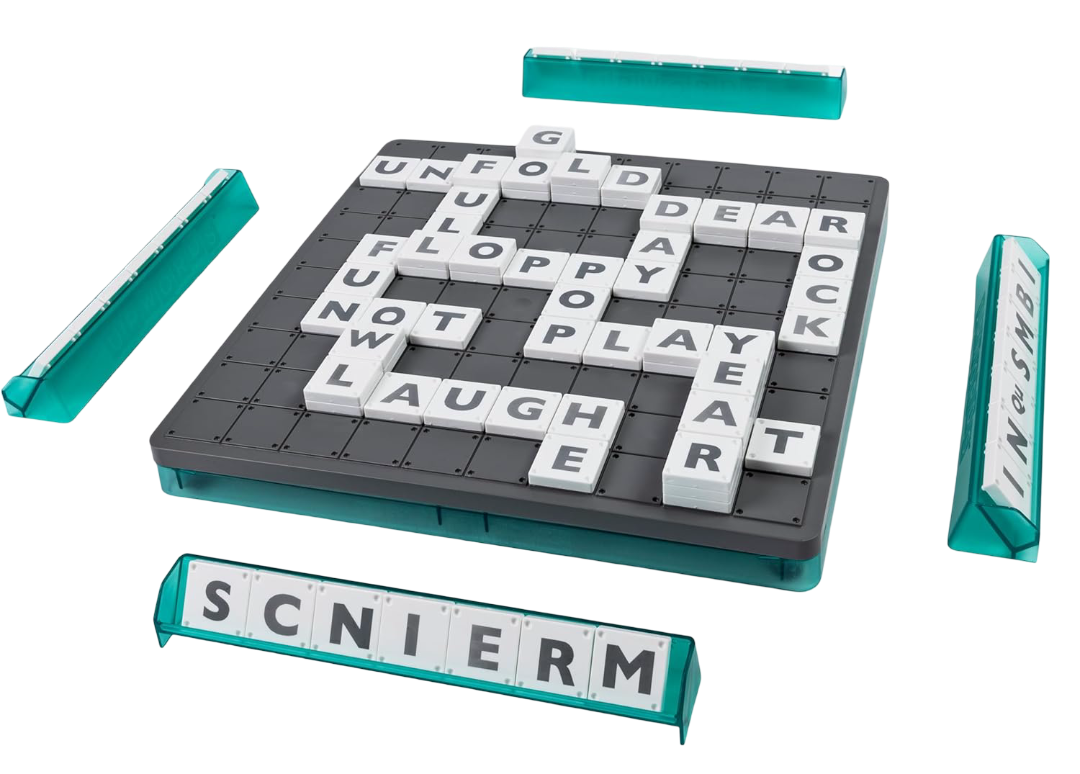 Upwords Word Board Game