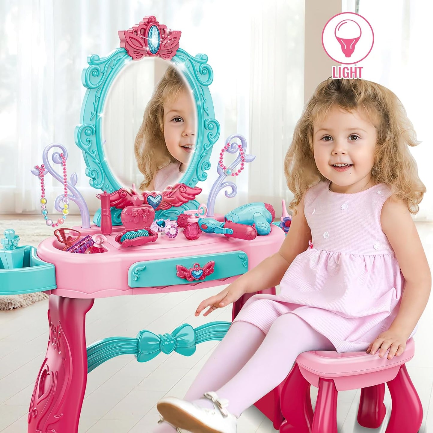 princess dressing & make up table