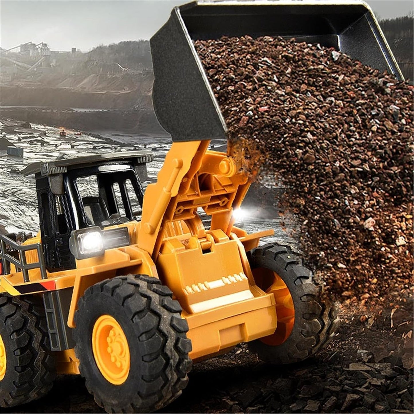 Metal Bulldozer Truck