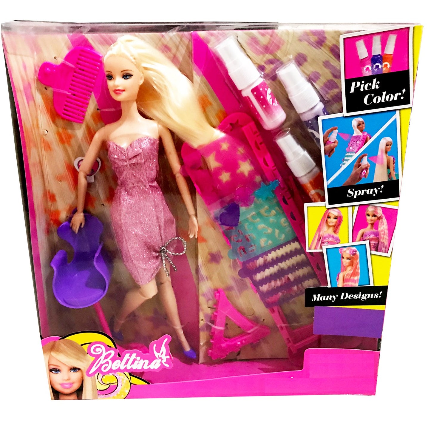 beauty girl color changing hair toys for girls