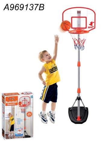 Adjustable Basketball Hoop Set – Indoor/Outdoor Sport Toy